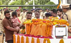 CM Sai pays tribute to cop killed in IED blast, says Naxalism on its last breath CM Sai pays tribute to cop killed in IED blast, says Naxalism on its last breath