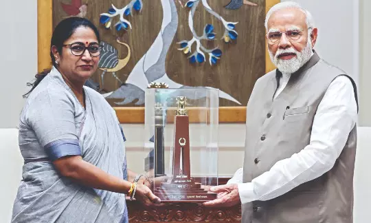 CM hails Modi govt’s support during Covid CM hails Modi govt’s support during Covid