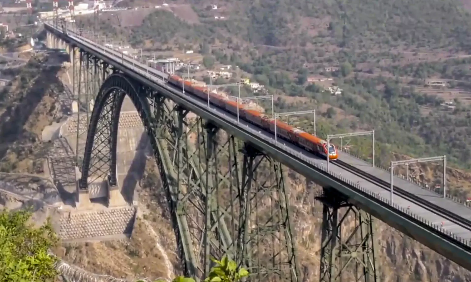 Adani Cement powers worlds highest railway arch bridge with high-strength cement