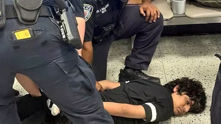 India raises with US incident of ill-treatment of Indian man at Newark airport India raises with US incident of ill-treatment of Indian man at Newark airport