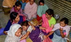 Plane crash: Crew member Nganthois family leave for Ahmedabad for DNA tests Plane crash: Crew member Nganthois family leave for Ahmedabad for DNA tests