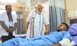 PM Modi meets injured in AI plane crash; six of 265 bodies handed over to kin