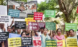 Parents of DPS Dwarka students protest over fee hikes, discrimination