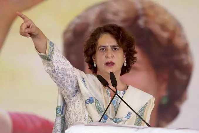 India abstaining from UN motion on Gaza shameful: Priyanka Gandhi India abstaining from UN motion on Gaza shameful: Priyanka Gandhi