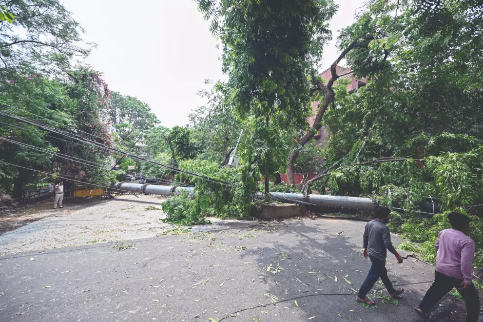 Rain brings relief, grief to 2 families