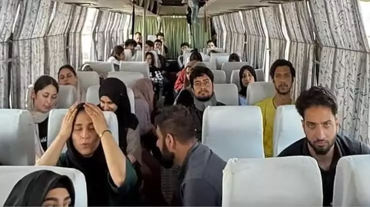 110 Indian students evacuated from Tehran, some moved out of the country via Armenia: MEA 110 Indian students evacuated from Tehran, some moved out of the country via Armenia: MEA