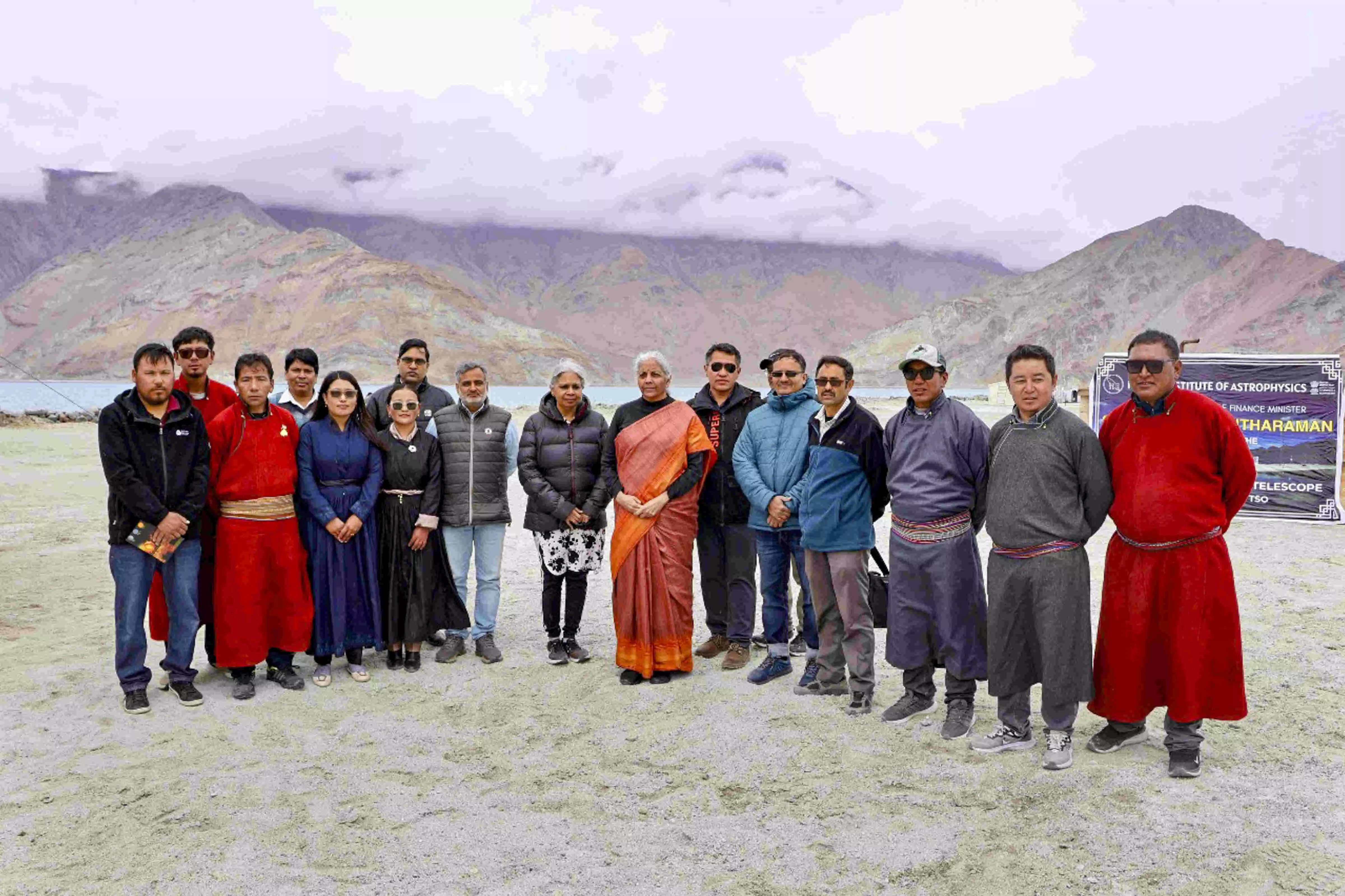 LAHDC delegation called on Union Finance Minister Nirmala Sitharaman in Ladakh LAHDC delegation called on Union Finance Minister Nirmala Sitharaman in Ladakh
