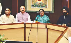 Gupta unveils Yoga Day song Gupta unveils Yoga Day song