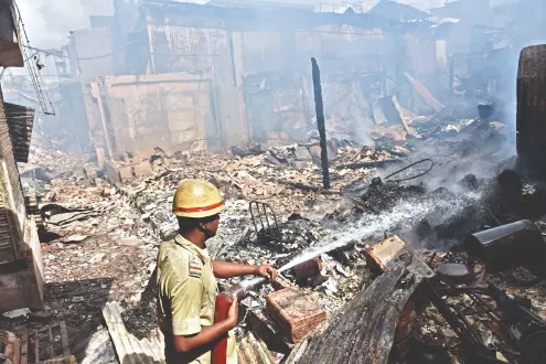 Ignore rumours about Kidderpore Market fire: Police urges public Ignore rumours about Kidderpore Market fire: Police urges public