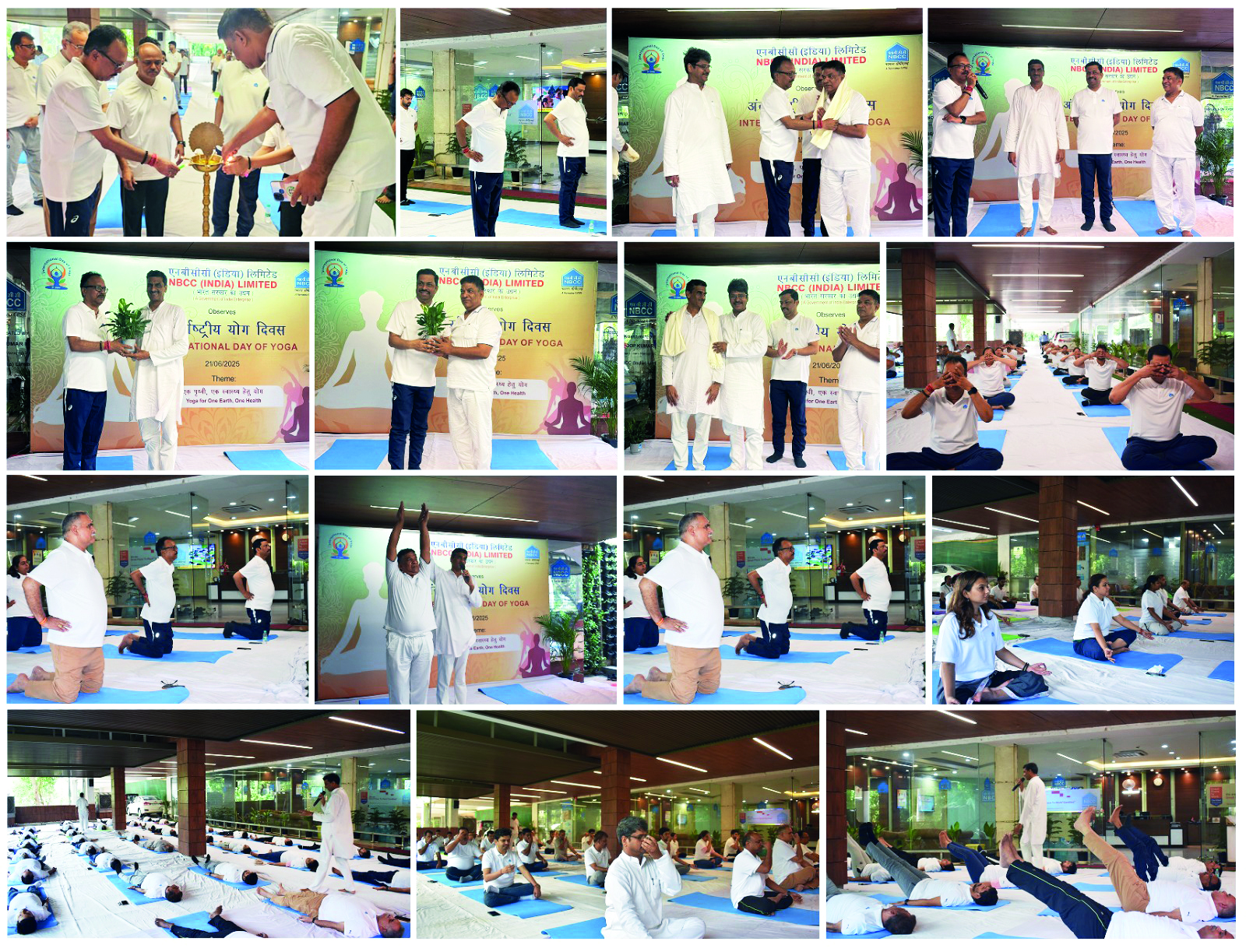 NBCC celebrates Int’l Day of Yoga NBCC celebrates Int’l Day of Yoga