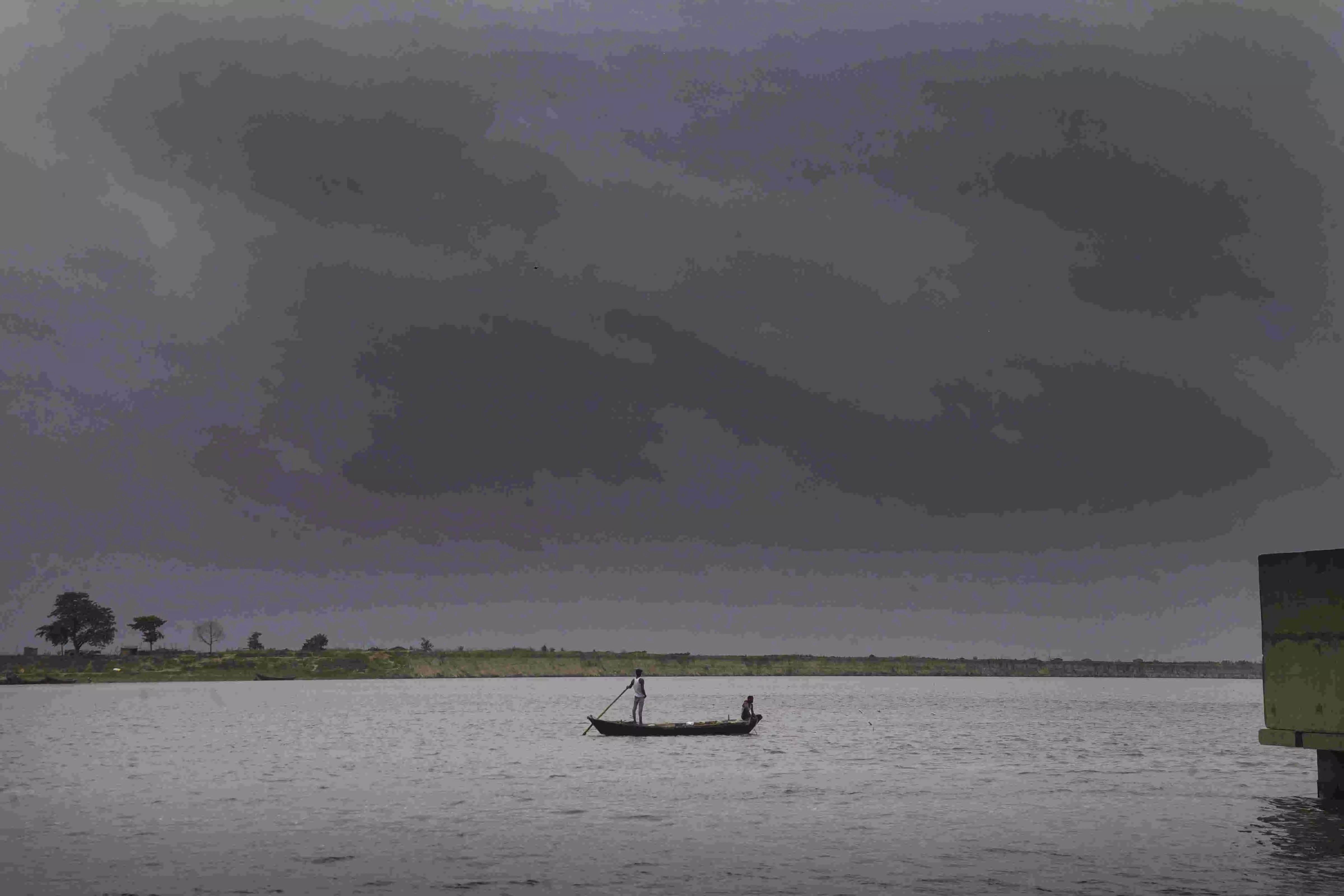 Flood-like situation in Bihars Nalanda district Flood-like situation in Bihars Nalanda district