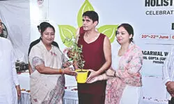 CM Gupta advocates daily Yoga practice CM Gupta advocates daily Yoga practice