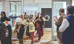 Another flight from Iran carrying 311 Indians lands in Delhi amid tensions Another flight from Iran carrying 311 Indians lands in Delhi amid tensions