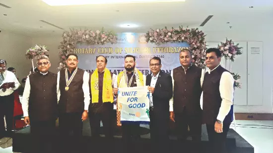 Rotary Club of Siliguri Uttarayan holds 12th installation ceremony Rotary Club of Siliguri Uttarayan holds 12th installation ceremony