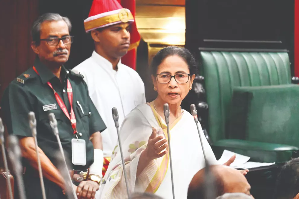 Mamata condemns ‘detention of 300–400 Bengali-speaking migrants’ in Rajasthan Mamata condemns ‘detention of 300–400 Bengali-speaking migrants’ in Rajasthan