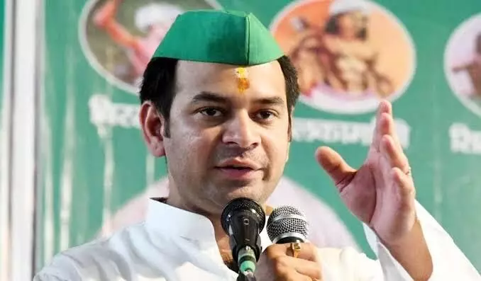 Tej Pratap clears interview for commercial pilot license training Tej Pratap clears interview for commercial pilot license training