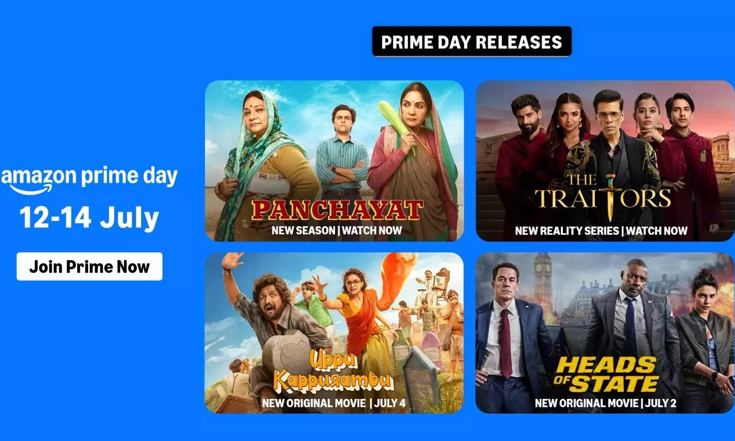 Prime Video unveils a blockbuster line-up for ‘Prime Day 2025’ Prime Video unveils a blockbuster line-up for ‘Prime Day 2025’