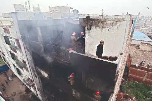 Jumping from balcony was the only escape: Survivors recall Rithala fire Jumping from balcony was the only escape: Survivors recall Rithala fire