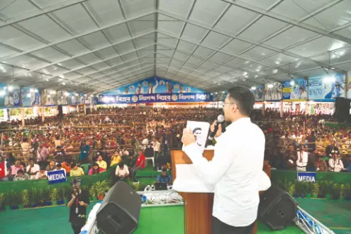 BJP will drop below 50 seats in next Bengal Assembly polls: Abhishek BJP will drop below 50 seats in next Bengal Assembly polls: Abhishek