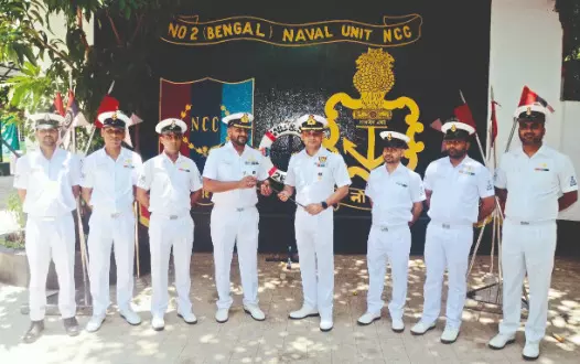 Ceremonial change of command at 2nd Bengal Naval Unit Ceremonial change of command at 2nd Bengal Naval Unit