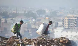 Bhalswa’s daily struggle for breath, water and dignity