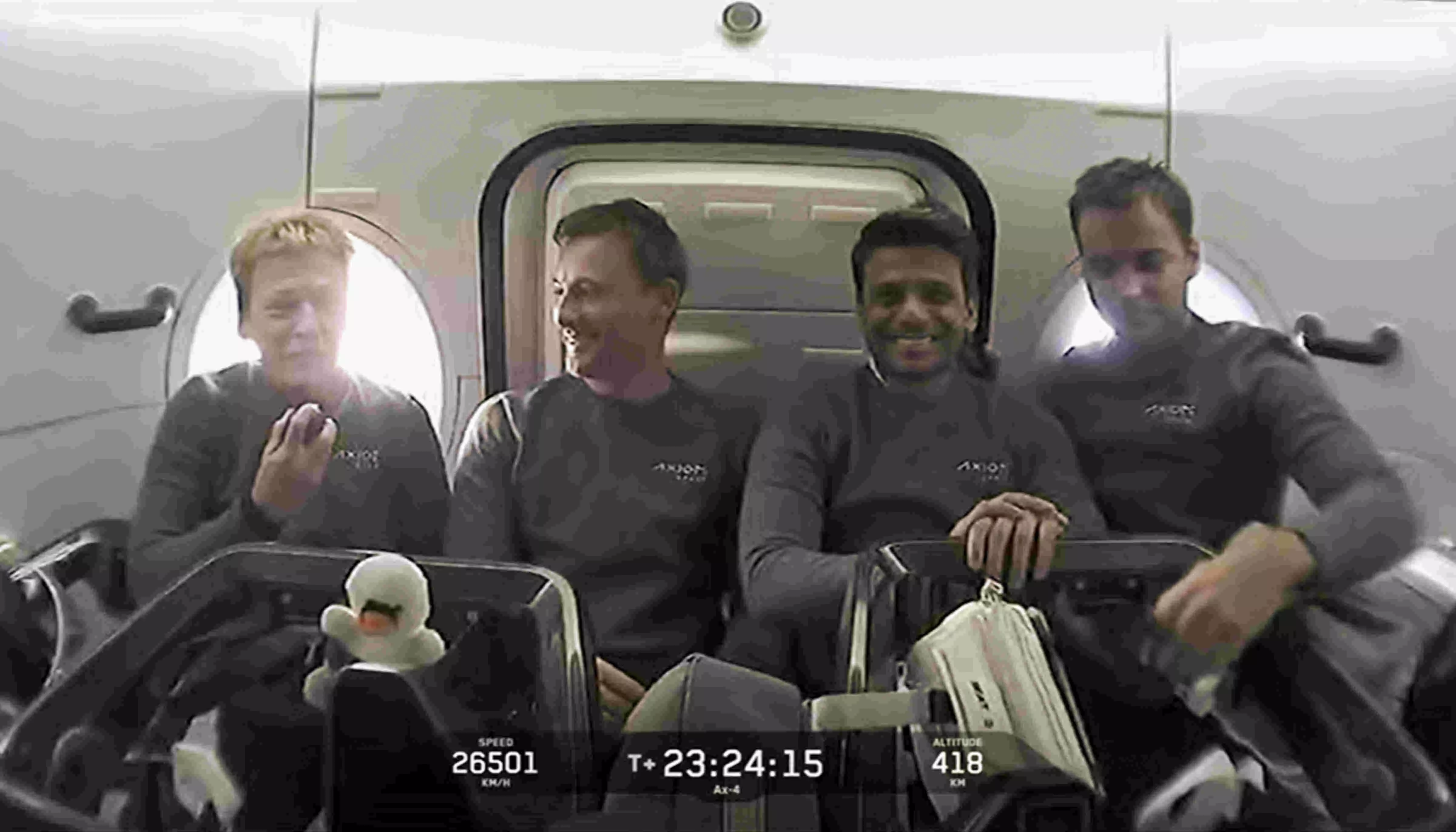 Learning like a baby, enjoying this experience: Astronaut Shubhanshu Shukla from spacecraft Learning like a baby, enjoying this experience: Astronaut Shubhanshu Shukla from spacecraft