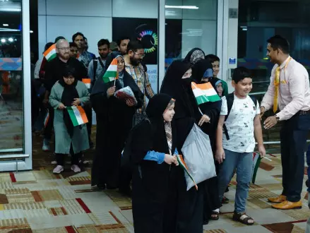 Evacuated over 3,400 Indian nationals from Iran in 14 flights so far: MEA Evacuated over 3,400 Indian nationals from Iran in 14 flights so far: MEA