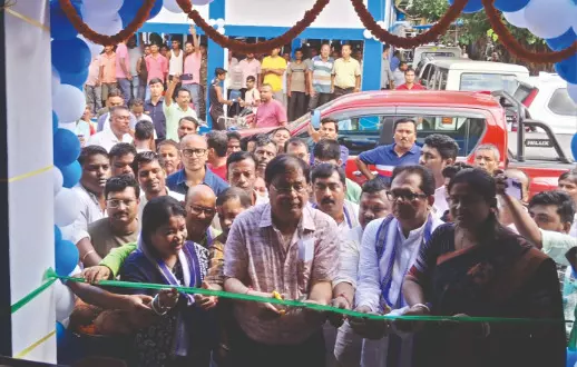 Min launches key projects worth Rs 25 cr in Alipurduar Min launches key projects worth Rs 25 cr in Alipurduar