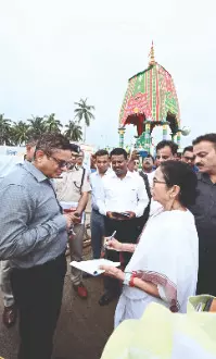 Digha gears up for 1st Rath Yatra as Mamata reviews final preparations Digha gears up for 1st Rath Yatra as Mamata reviews final preparations
