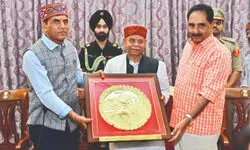 Mandaviya pledges support to drug-free Himachal campaign Mandaviya pledges support to drug-free Himachal campaign