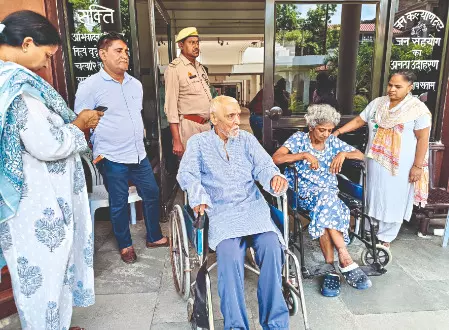 Locked away and left to languish: 39 elderly rescued from abusive Noida shelter home Locked away and left to languish: 39 elderly rescued from abusive Noida shelter home