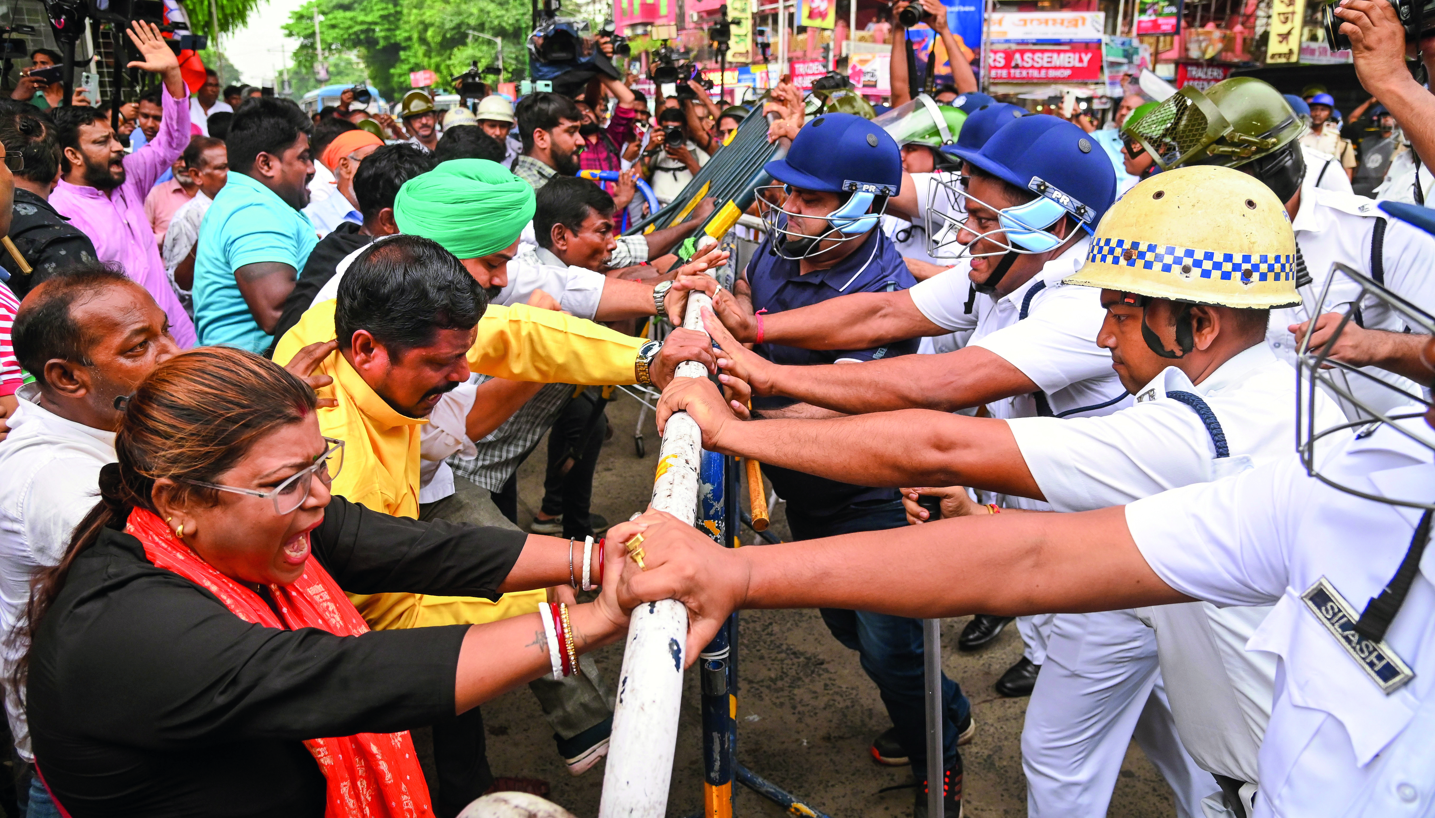 Protests held over Kasba rape case; police warns against ‘communal spin’ Protests held over Kasba rape case; police warns against ‘communal spin’