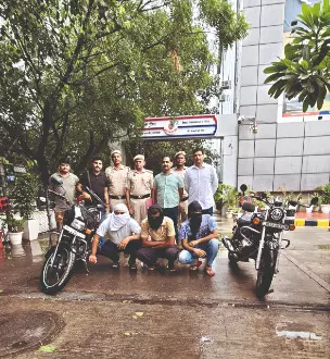 Aerocity guard robbed by fake policemen, all accused nabbed within 24 hours: IGIA Police Aerocity guard robbed by fake policemen, all accused nabbed within 24 hours: IGIA Police
