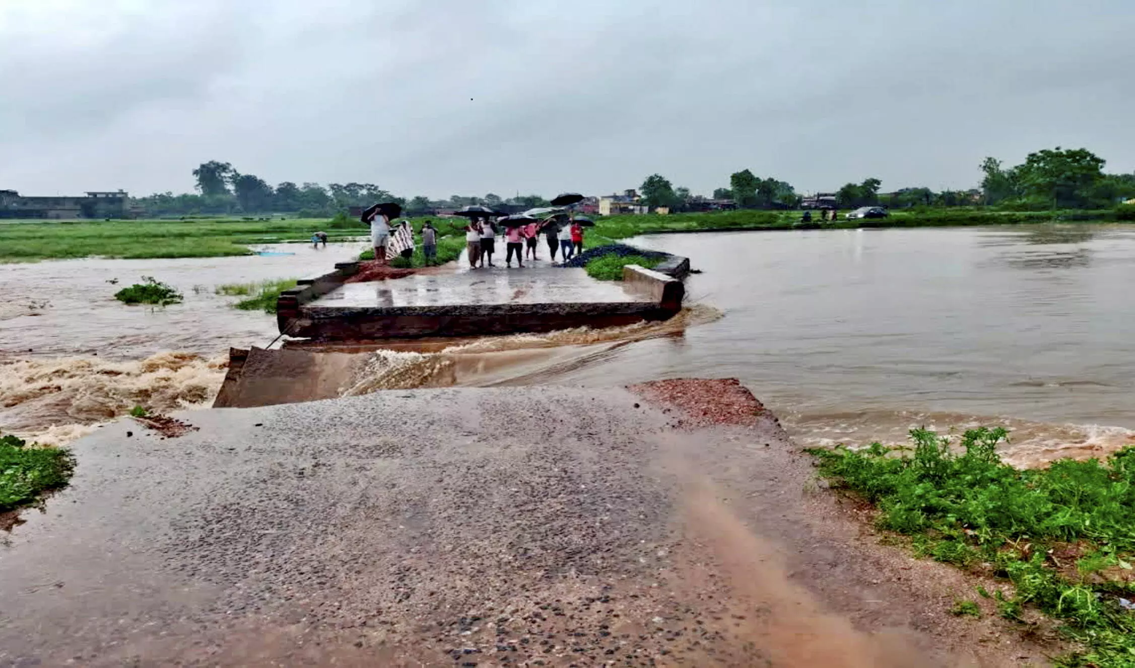 Normal life affected in Jharkhands Kolhan region due to heavy rain, water-logging Normal life affected in Jharkhands Kolhan region due to heavy rain, water-logging