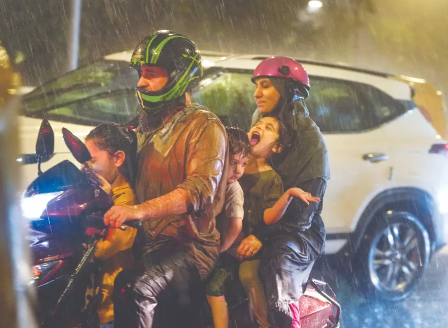 Monsoon brings relief: Capital sees temperature dip, clean air