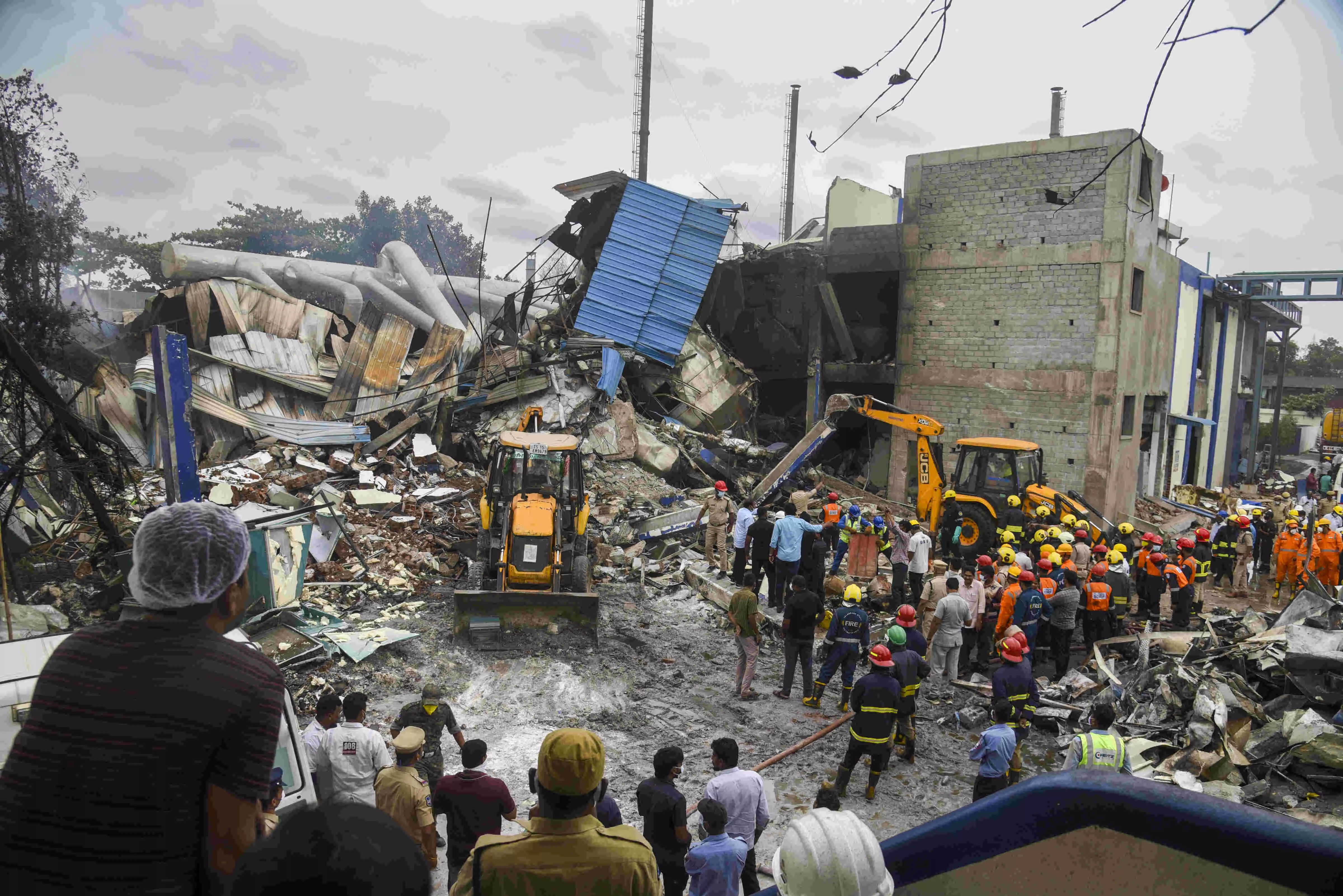 Telangana blast: Toll hits 35, CM Revanth visits explosion site, announces ₹1 cr aid Telangana blast: Toll hits 35, CM Revanth visits explosion site, announces ₹1 cr aid