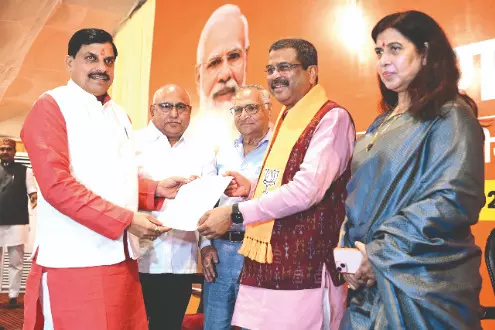 CM Yadav’s choice, Hemant Khandelwal, to head MP BJP