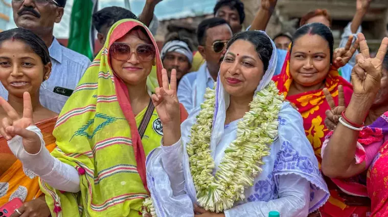 TMCs Alifa Ahmed sworn in as MLA, says will visit family of girl killed in blast on counting day TMCs Alifa Ahmed sworn in as MLA, says will visit family of girl killed in blast on counting day