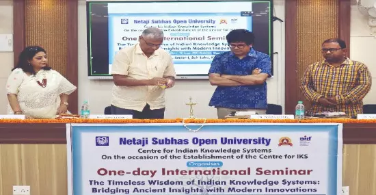 NSOU unveils Centre for IKS in Kolkata NSOU unveils Centre for IKS in Kolkata