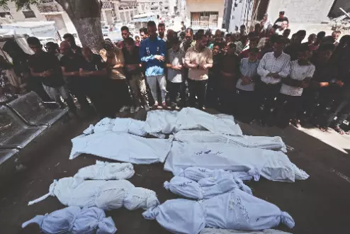 ‘Dozens of Palestinians killed in Gaza, including 45 people waiting for aid’ ‘Dozens of Palestinians killed in Gaza, including 45 people waiting for aid’