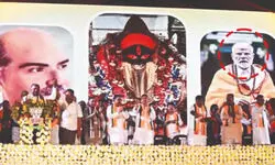 ‘BJP mocked Hindu faith by placing Modi’s photo beside Maa Kaali’ ‘BJP mocked Hindu faith by placing Modi’s photo beside Maa Kaali’