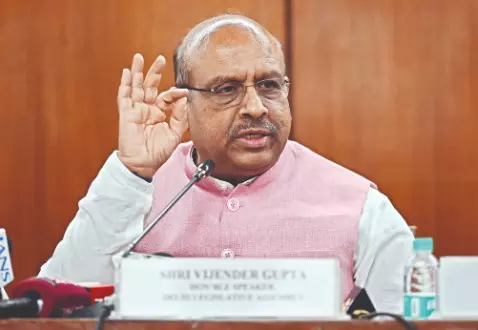 Delhi Assembly forms 6 special committees Delhi Assembly forms 6 special committees