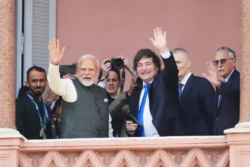 PM Modi, Argentine President Milei agree to diversify bilateral trade basket PM Modi, Argentine President Milei agree to diversify bilateral trade basket
