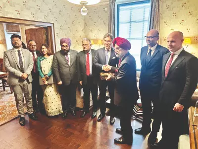 Hardeep Puri meets BW LPG CEO in Oslo to strengthen energy ties Hardeep Puri meets BW LPG CEO in Oslo to strengthen energy ties