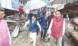 Nadda visits HP, says Centre will consider special relief package Nadda visits HP, says Centre will consider special relief package