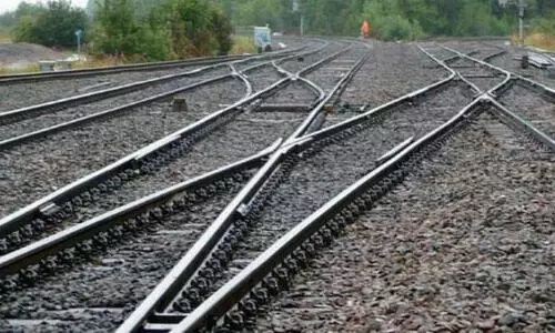Goods train derails amid heavy rains in J-Ks Kathua