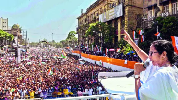 Martyrs’ Day: Trinamool Congress begins preparation for July 21 rally Martyrs’ Day: Trinamool Congress begins preparation for July 21 rally