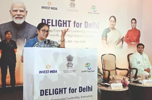 CM Gupta outlines vision to make city global tourism hub at ‘DELIGHT for Delhi’ Summit CM Gupta outlines vision to make city global tourism hub at ‘DELIGHT for Delhi’ Summit