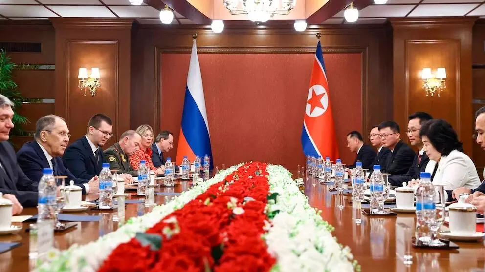 Russia warns US, South Korea, Japan against forming security alliance targeting North Korea Russia warns US, South Korea, Japan against forming security alliance targeting North Korea
