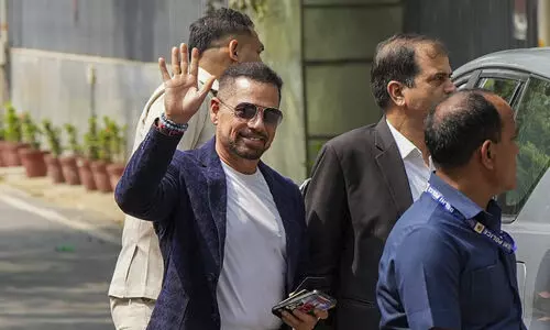 Robert Vadra appears before ED in Sanjay Bhandari case